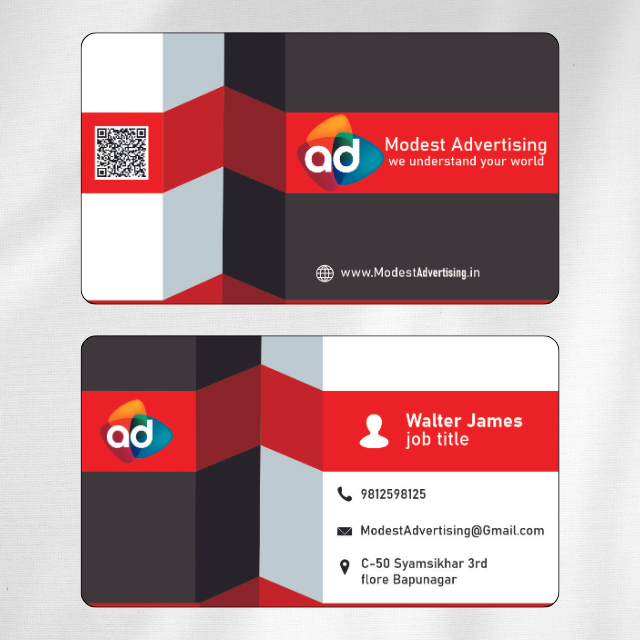 Advertising Agency Visiting Card