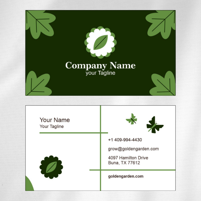 Agriculture Visiting Card Design