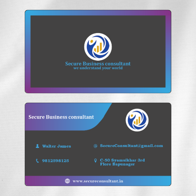 Business Consultant Visiting Card