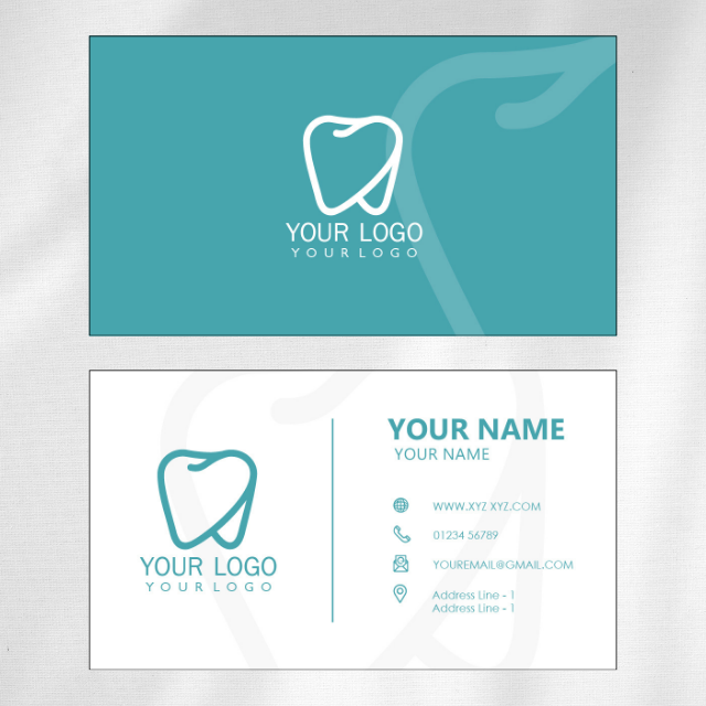 Dentist Visiting Card Design