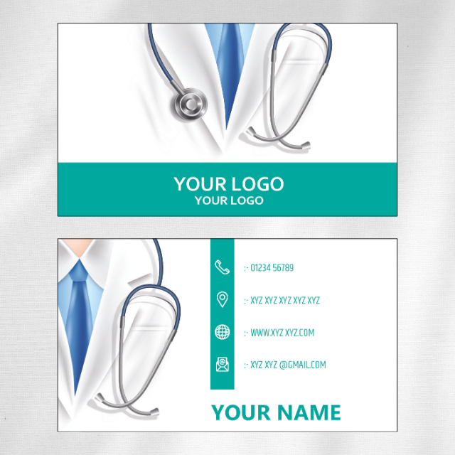 Doctor Visiting Card Design