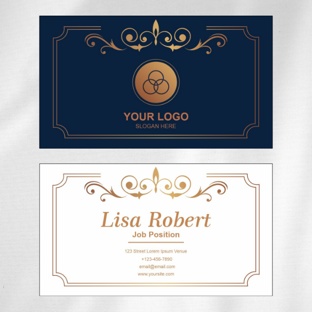 Marriage Hall Visiting Card Design