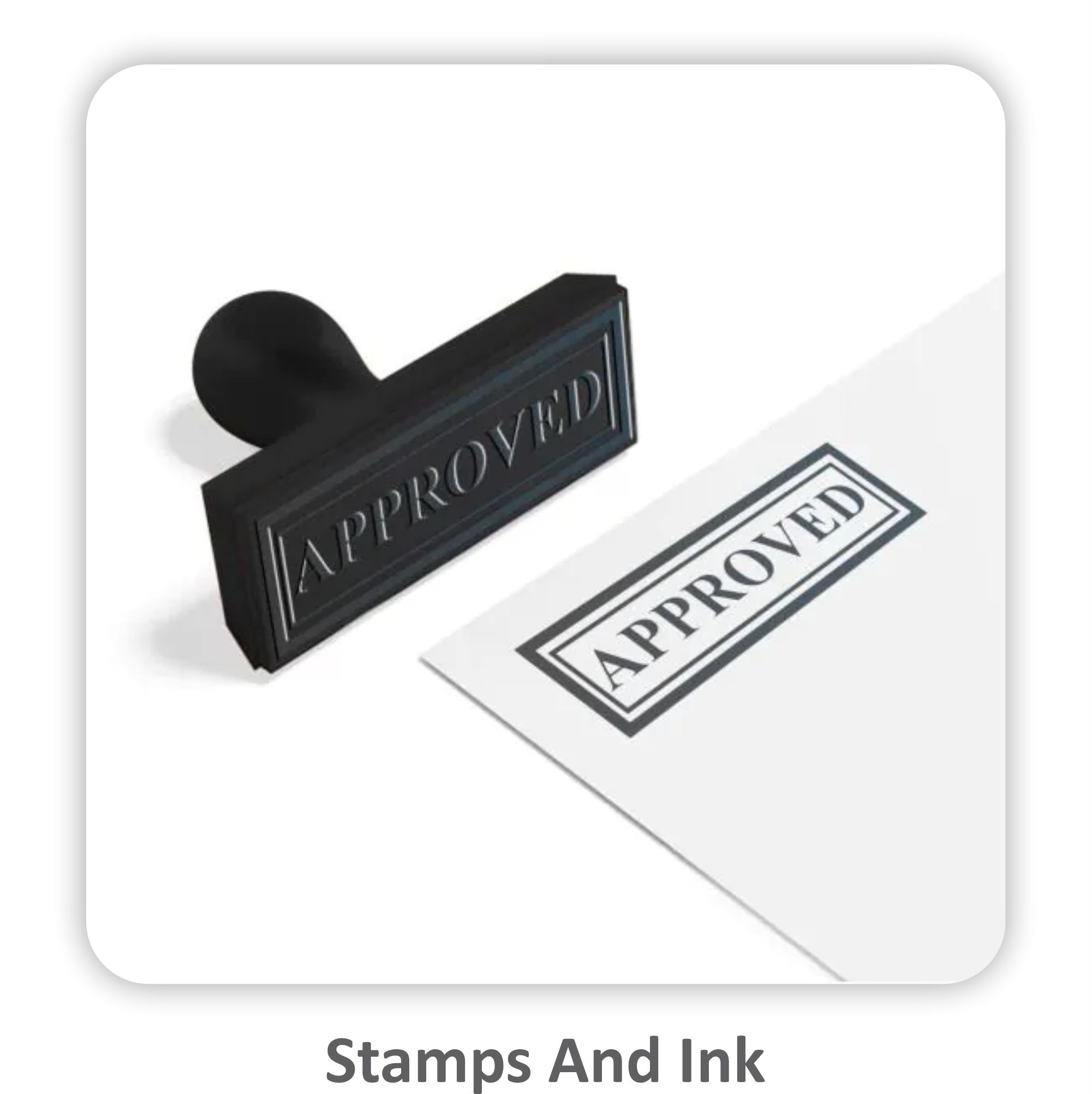 Stamps and Ink