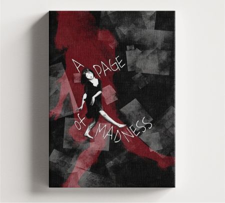 A Page of Madness Movie Wall Art Canvas Mockup