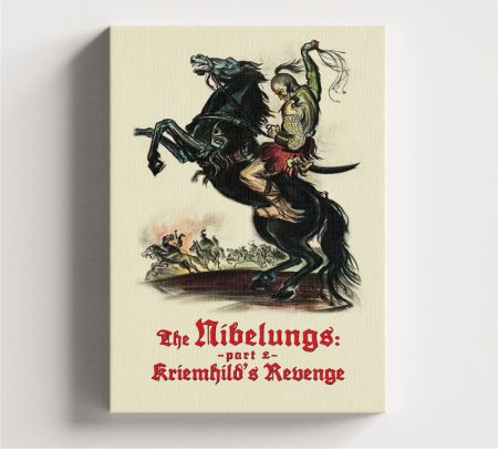 Die Nibelungen: Kriemhild's Revenge Movie Wall Canvas Mockup