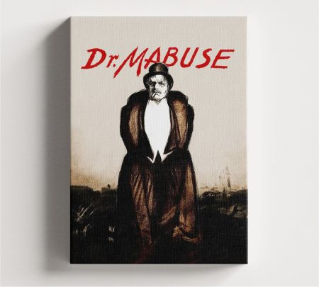 Dr. Mabuse the Gambler Movie Wall Canvas Mockup