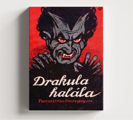 Drakula Halála Movie Wall Canvas Mockup