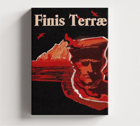 Finis Terræ Movie Wall Canvas Mockup