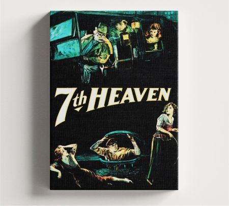 7th Heaven Movie Wall Canvas Mockup