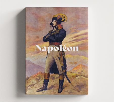 Napoléon (1927) Movie Wall Canvas Mockup