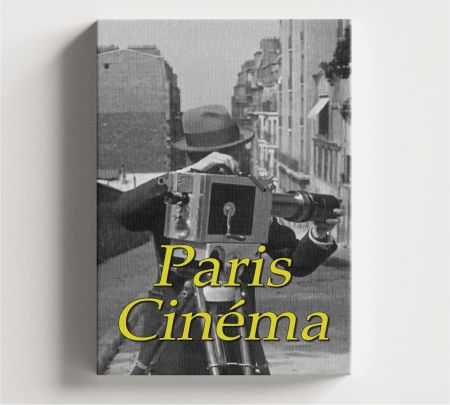 ‎Paris Cinéma Movie Wall Canvas Mockup