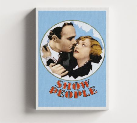 Show People Movie Wall Art Canvas Mockup