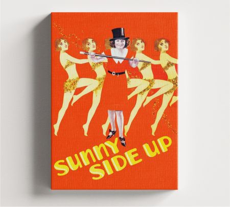 Sunny Side Up Movie Wall Art Canvas Mockup