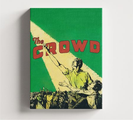 The Crowd Movie Wall Art Canvas Mockup