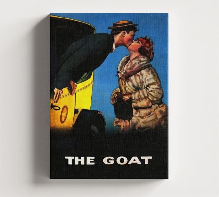 The GOAT 1921 Movie Wall Canvas Mockup