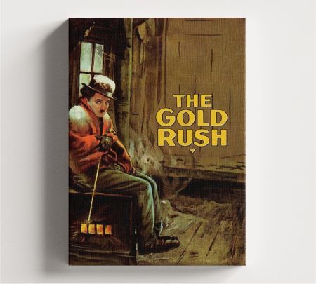 The Gold Rush 1925 Movie Wall Canvas Mockup