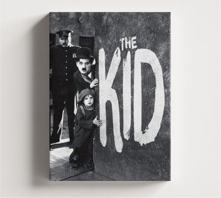 The Kid (1921) Movie Wall Canvas Mockup
