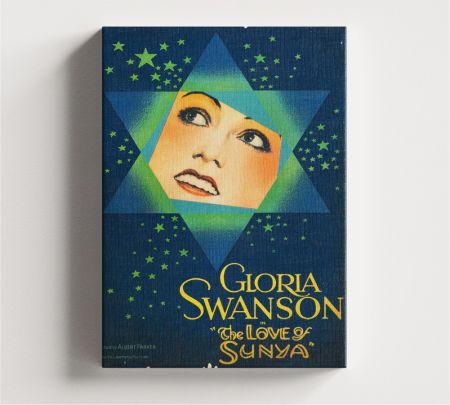 The Love of Sunya (1927) Movie Wall Canvas Mockup