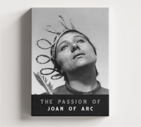 The Passion of Joan of Arc Movie Wall Canvas Mockup
