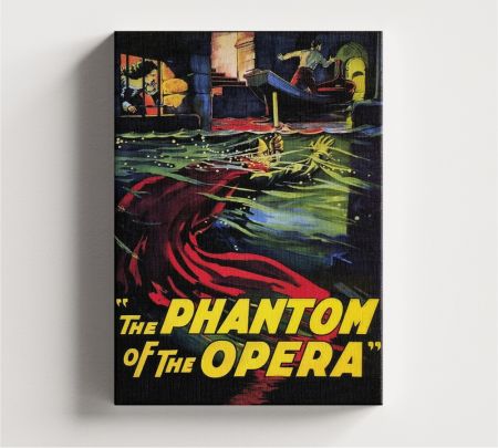 The Phantom of the Opera Movie Wall Canvas Mockup