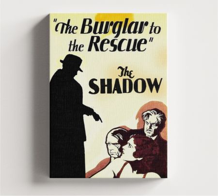A Burglar to the Rescue Movie Wall Art Canvas Mockup
