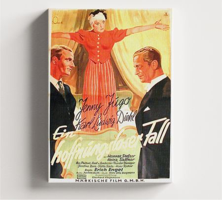 Ein hoffnungsloser Fall Movie Wall Art Canvas Mockup
