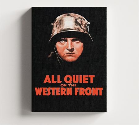 All Quiet on the Western Front Movie Wall Art Canvas Mockup