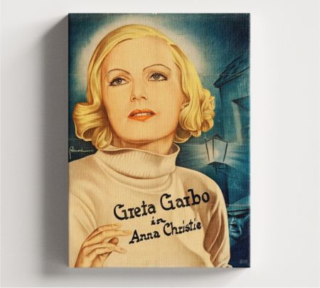Anna Christie Movie Wall Art Canvas Mockup