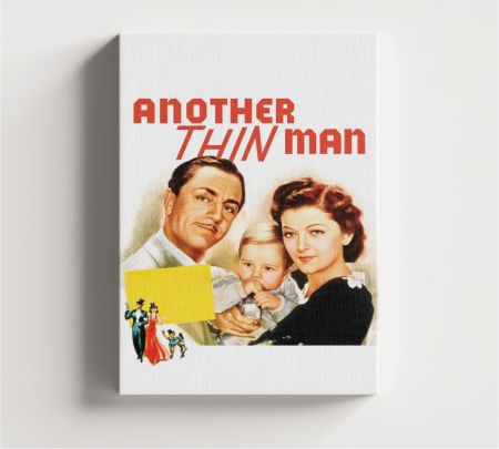 Another Thin Man Movie Wall Art Canvas Mockup