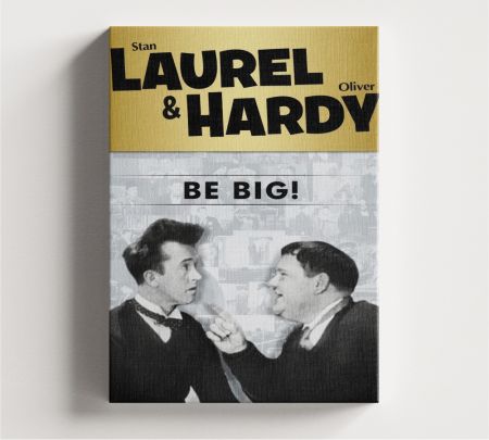 Be Big! Movie Wall Art Canvas Mockup