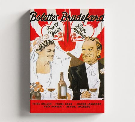 Bolettes Brudefærd Movie Wall Art Canvas Mockup