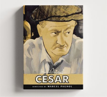 César (1936) Movie Wall Art Canvas Mockup