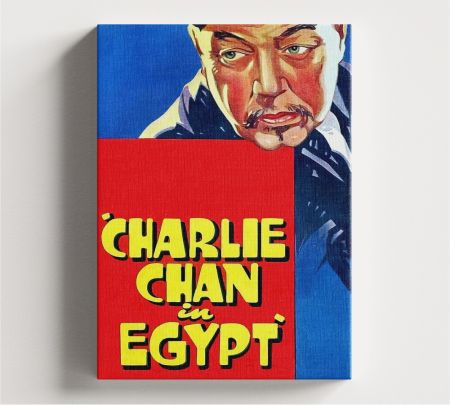 Charlie Chan in Egypt Movie Wall Art Canvas Mockup