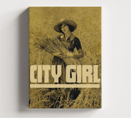 City Girl Movie Wall Art Canvas Mockup