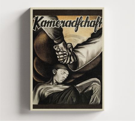 Comradeship Movie Wall Art Canvas Mockup