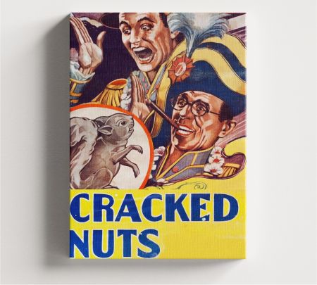 Cracked Nuts Movie Wall Art Canvas Mockup