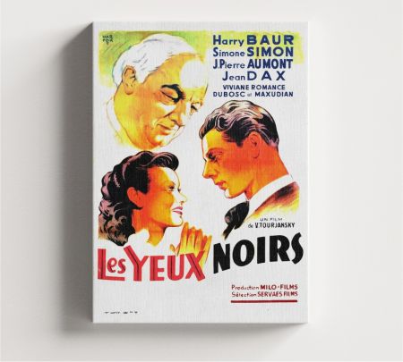 Dark Eyes Movie Wall Art Canvas Mockup