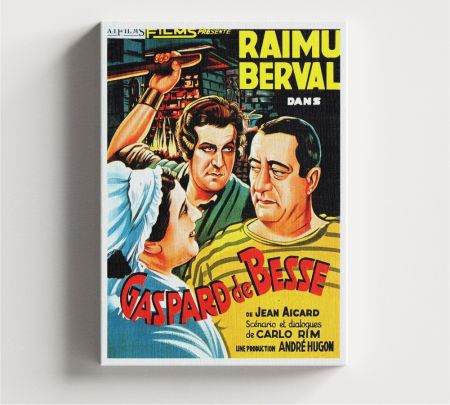 Dawn Over France Movie Wall Art Canvas Mockup