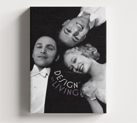 Design for Living Movie Wall Art Canvas Mockup