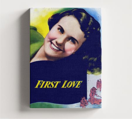 First Love Movie Wall Art Canvas Mockup