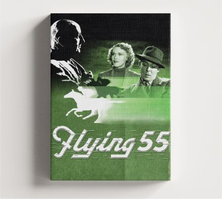 Flying Fifty-Five Movie Wall Art Canvas Mockup