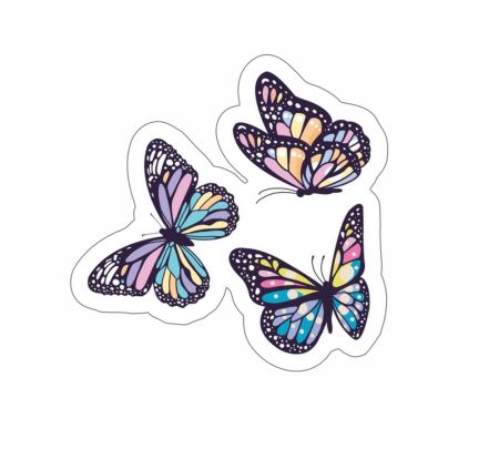 You Give Me Butterflies Sticker