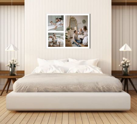 3 Landscape Photo Collage Mockup