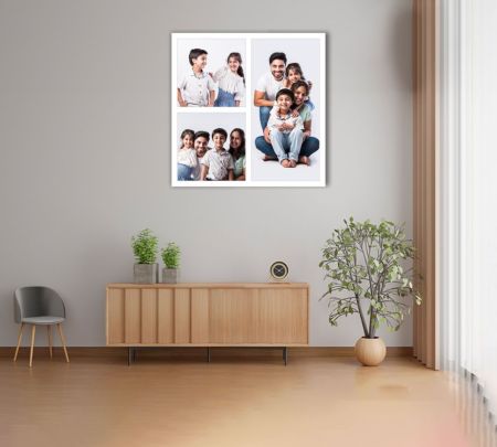 3 Photo Collage Canvas