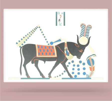 Apis Bull Wall Art Canvas Mocku[