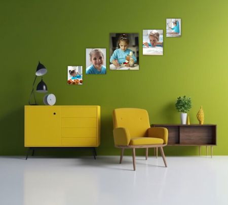 5 Panel Wall Display Canvas 36*62
