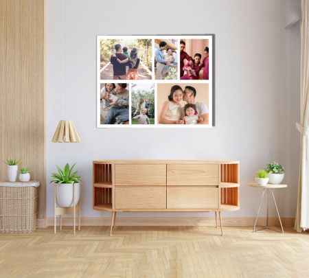 6 Landscape Photo Collage Mockup