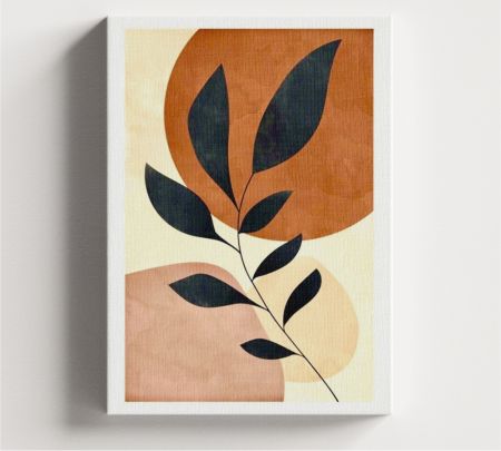 Boho Botanicals Wall Art Canvas Mockup