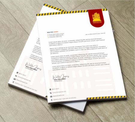 80GSM Bound letterhead