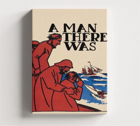 A Man There Was Movie Wall Canvas Mockup